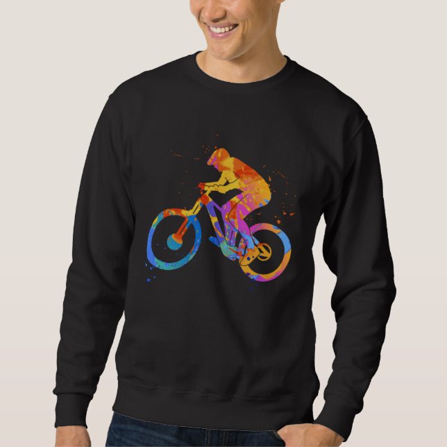 Moletom Bicycle MTB Graphic  Mountainbike Cyclist Graphic  (Frente)