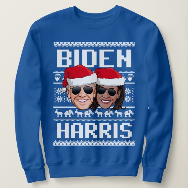 MOLETOM BIDEH HARRIS UGLY CHRISTMAS SWEATER (Frente do Design)