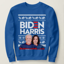 MOLETOM BIDEN HARRIS UGLY SWEATER