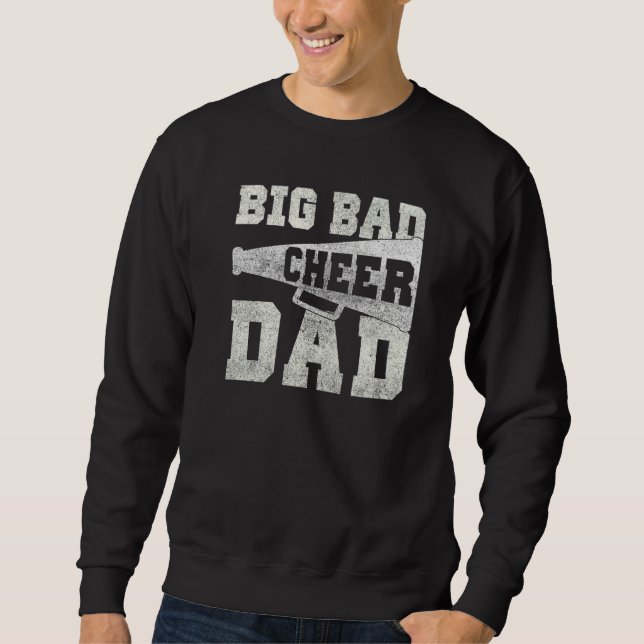 Moletom Big Bad Cheer Dad Parent Father (Frente)