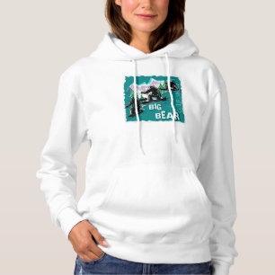 Moletom Big Bear California senhoras do Snowboarder Hoodie