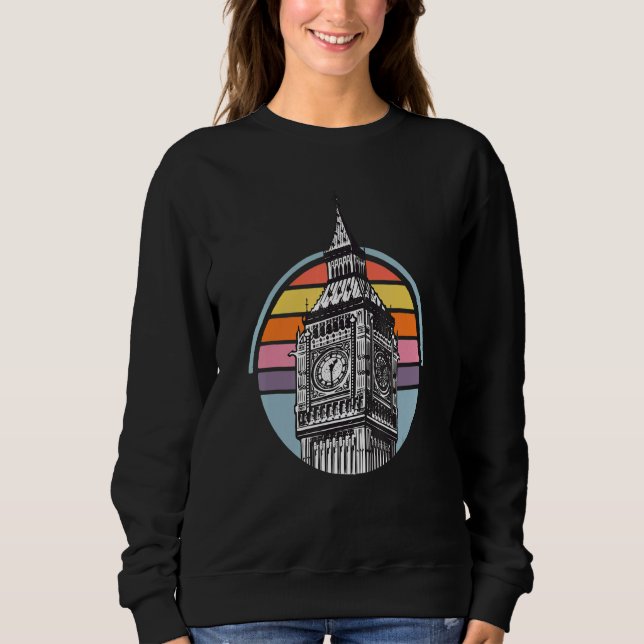 Moletom Big Ben De Londres Em Inglaterra Skyline Westminst (Frente)