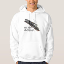 Big Boy Locomotive Dual-Sided Hoodie