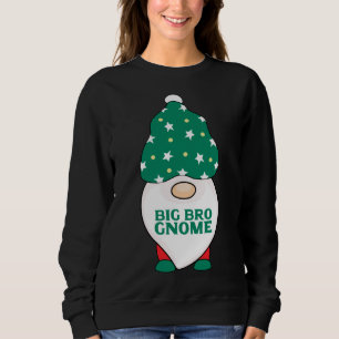 Moletom Big Bro Gnomo Irmão Gnomos Correspondendo ao Natal