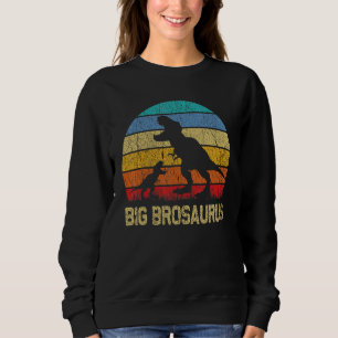 Moletom Big BroSaurus T Rex Dinossaur Big Brother Saurus F