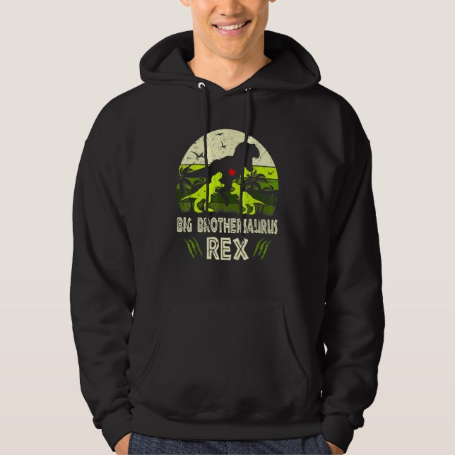 Moletom Big Brother Dinossaur Rex Big Brothersaurus 2 Cria (Frente)