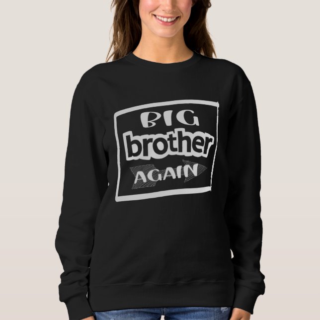 Moletom Big Brother Novamente para Meninos com Arrow 2023 (Frente)