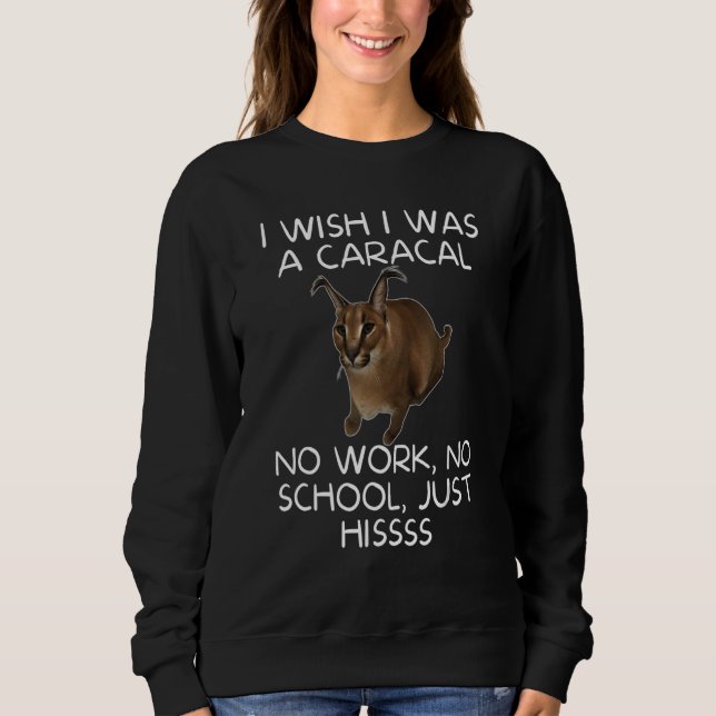 Moletom Big Floppa Cute Big Caracal Cat Seu Meme (Frente)