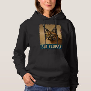 Moletom Big Floppa Para Crianças Memória Gato Caracal Cute