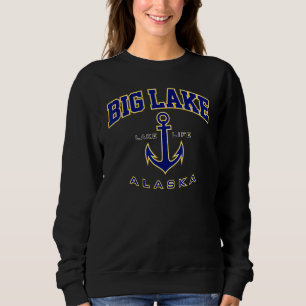 Moletom Big Lake Ak Para Mulheres E Homens