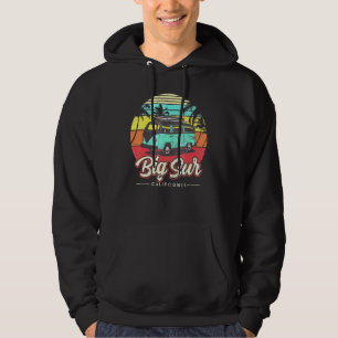 Moletom Big Sur California Retro Beach Palm Tree S