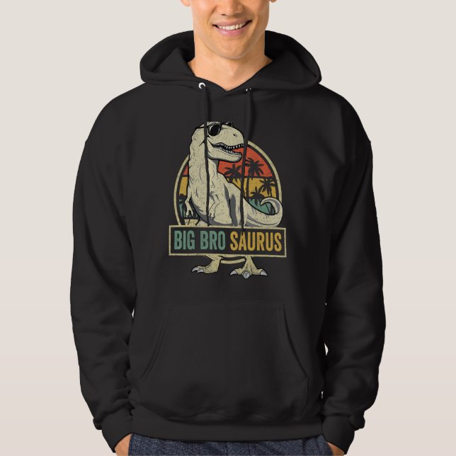 Moletom Bigbrosaurus T Rex Dinossaur Big Bro Surus Brother (Frente)