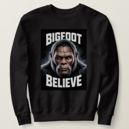 Moletom Bigfoot Acredita no Sweatshirt do Ventilador Cript