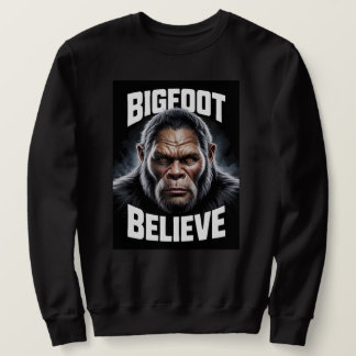 Moletom Bigfoot Acredita no Sweatshirt do Ventilador Cript