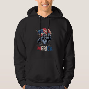 Moletom Bigfoot América Rocha Bandeira Americana Patriótic