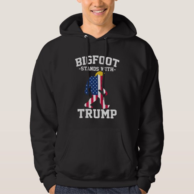 Moletom Bigfoot Com Eleições Trump 2024 (Frente)