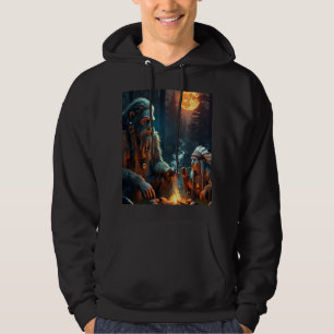 Moletom Bigfoot e o Chefe da Floresta Moonlit