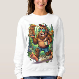 Moletom Bigfoot Sasquatch Divertido Acampando