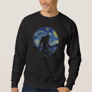 Moletom Bigfoot Starry Night Silhouirt Van Gogh Fin
