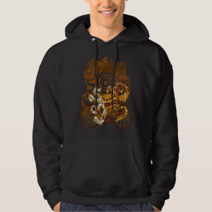 Moletom Bike Kraken Oceânica de Bicicleta de Octopus Ester