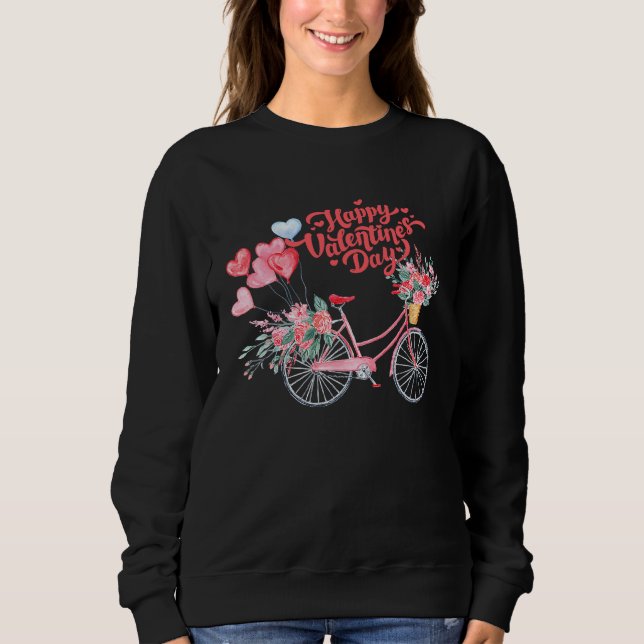 Moletom Bike of love and s Valentines Day (Frente)