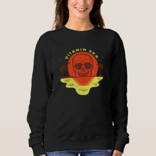 Moletom Biker Vitamin Sea Skull Biking Summer Country Biki