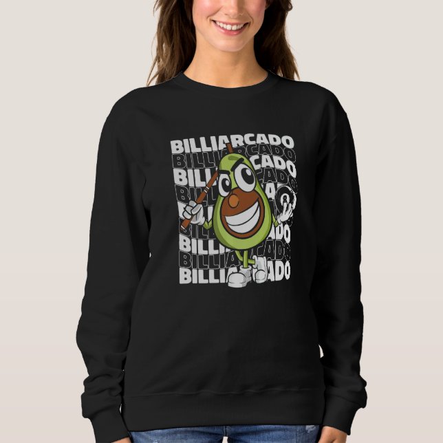 Moletom Billiardcado  Billiard Player Billard Table 8 Ball (Frente)
