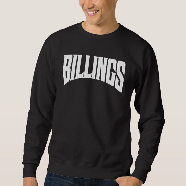 Moletom Billings Montana (Frente)