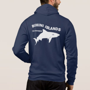 Moletom Bimini Islands Scuba Mergulhando Com Tubarões - Ba