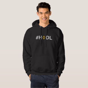 Moletom Binância #HODL (BNB) Hoodie escuro