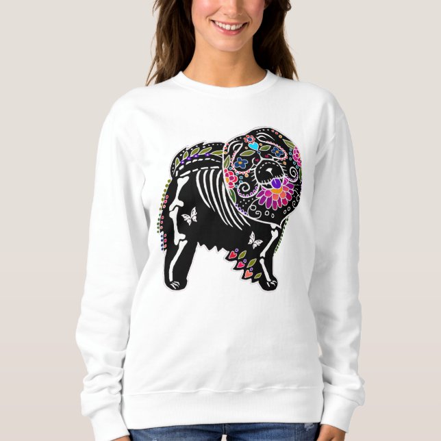 Moletom BINDI SUGARSKULL Chow dog- Escrever (Frente)