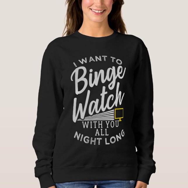 Moletom Binge Watting Design Para Casais (Frente)