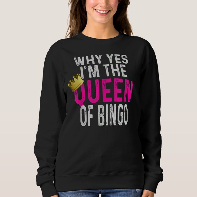 Moletom Bingo    Queen Of Bingo (Frente)