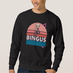 Moletom Bingus Meu Amado Retro Vintage Sphynx Gato Sem Pel