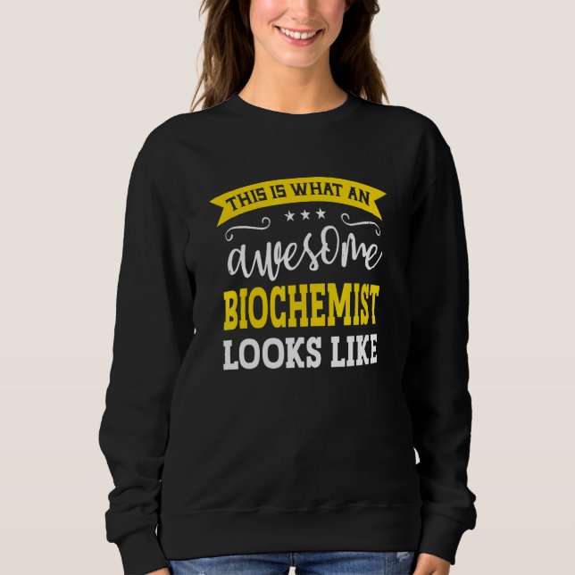 Moletom Biochemist Job Title Employee Funny Worker Biochem (Frente)