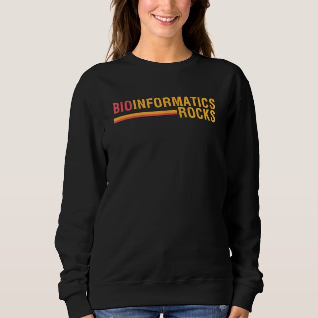 Moletom Bioinformática Rocks Biology Scientist Bioinformat (Frente)