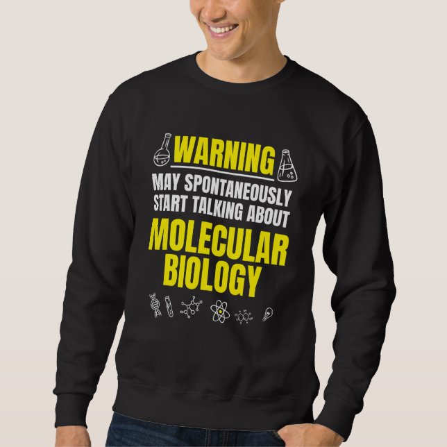 Moletom Biologista de Biologia Molecular Cientista Genétic (Frente)