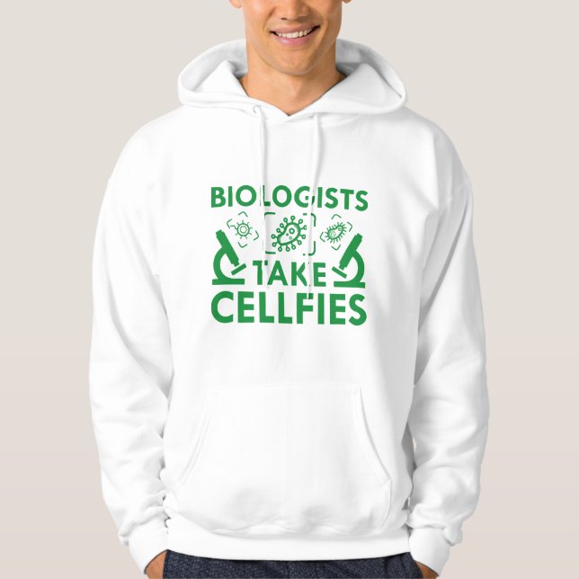 Moletom Biólogos tiram celas (Frente)