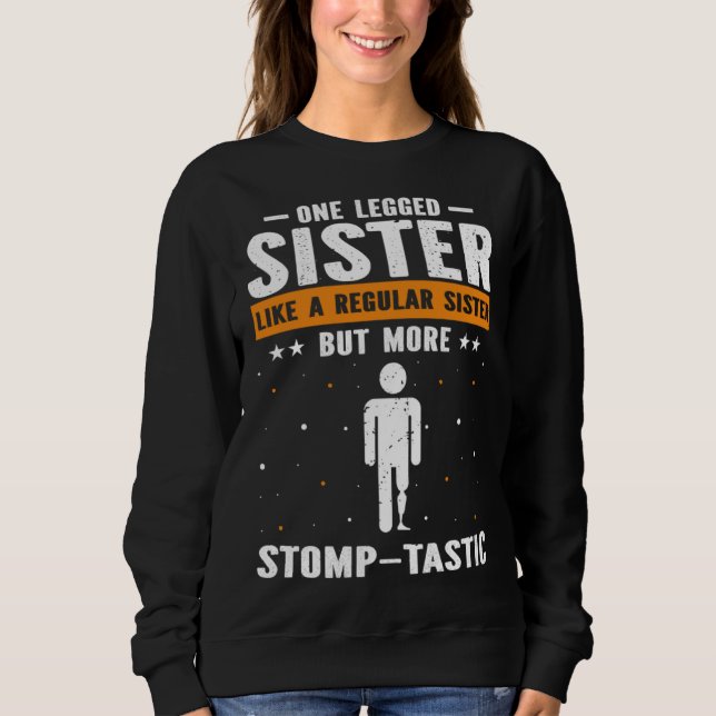 Moletom Bionic Leg Theme and Amputation Survivor Theme (Frente)