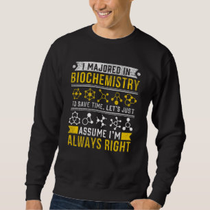 Moletom Bioquímica Humor Biólogo Funny Scientist Piada