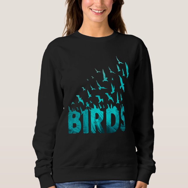 Moletom Bird Birdwatcher Mama Bird Parrot Birder (Frente)
