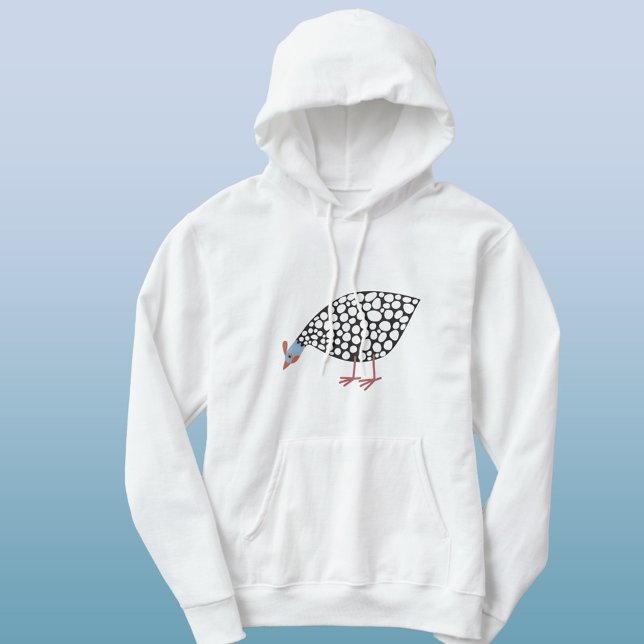 Moletom Bird da Guiné Divertida (Fun Guinea Fowl hoodie)