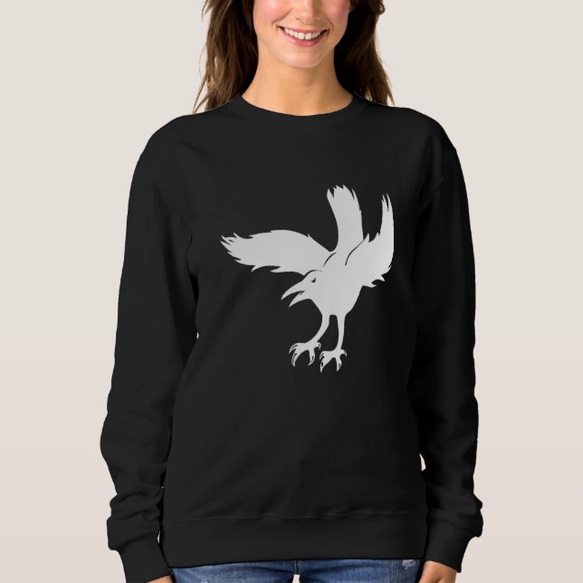 Moletom Bird Raven Voando (Frente)