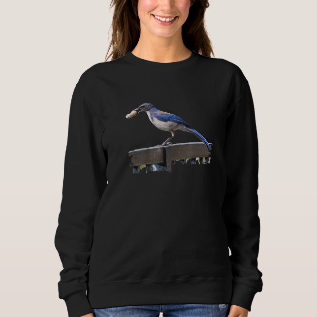 Moletom Birdder Birdwatch California Scrub Jay B (Frente)
