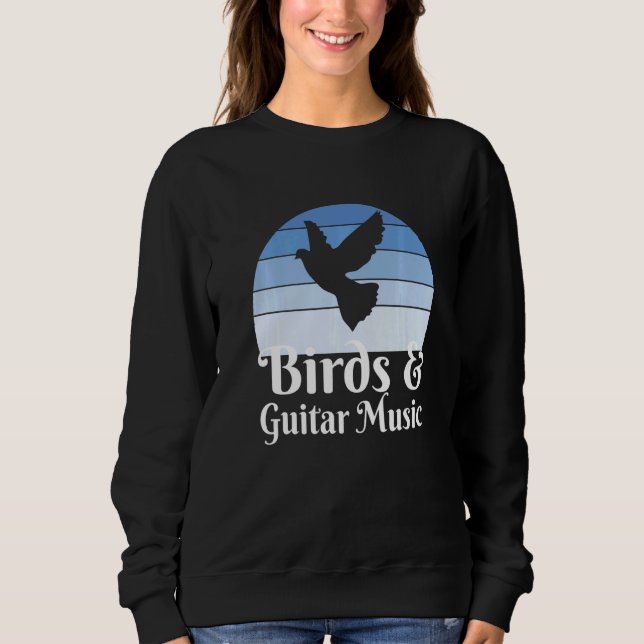 Moletom Birds And Guitar Music   (Frente)