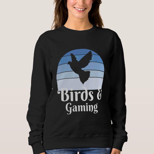 Moletom Birds And Video Games Gamer (Frente)