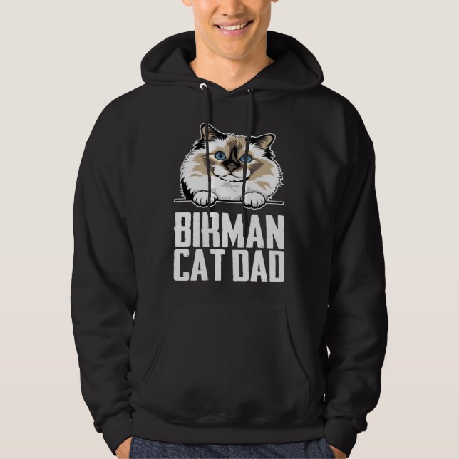 Moletom Birman cat dad (Frente)