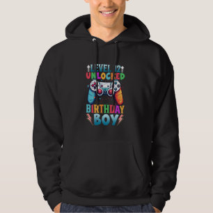 Moletom Birthday Boy Level 12 Unlocked Video Game 12 Bir
