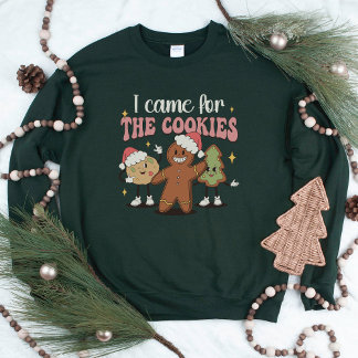 Moletom Biscoito de Natal Fofo e Divertido de Gengibre