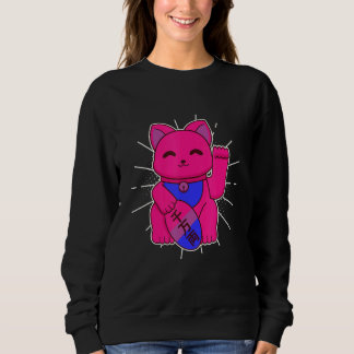 Moletom Bisexual Pride Lucky Cat LGBTQ+ Asexuality